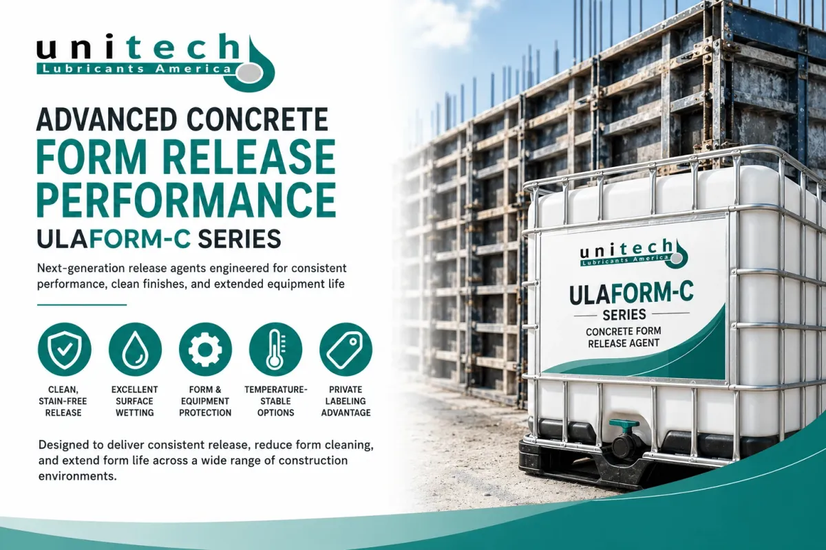 ULAFORM‑C Series | Premium Concrete Form Release Agents